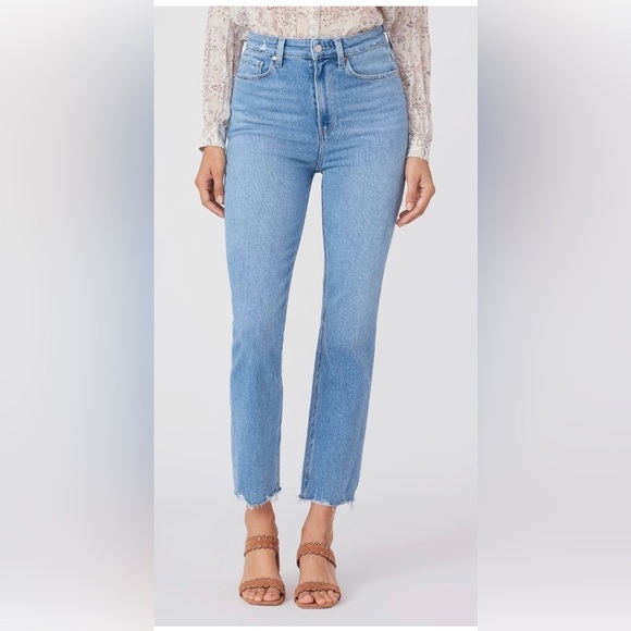 PAIGE HIGH RISE CINDY ANKLE JEANS - Picture 1 of 7